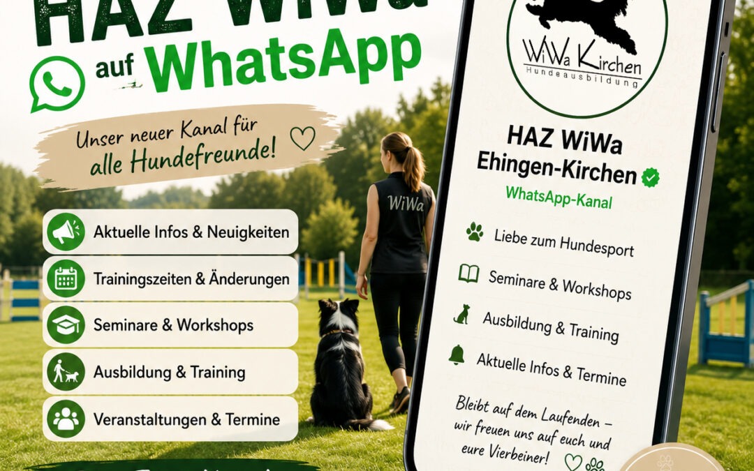 WiWa Ehingen-Kirchen jetzt auch auf WhatsApp!
